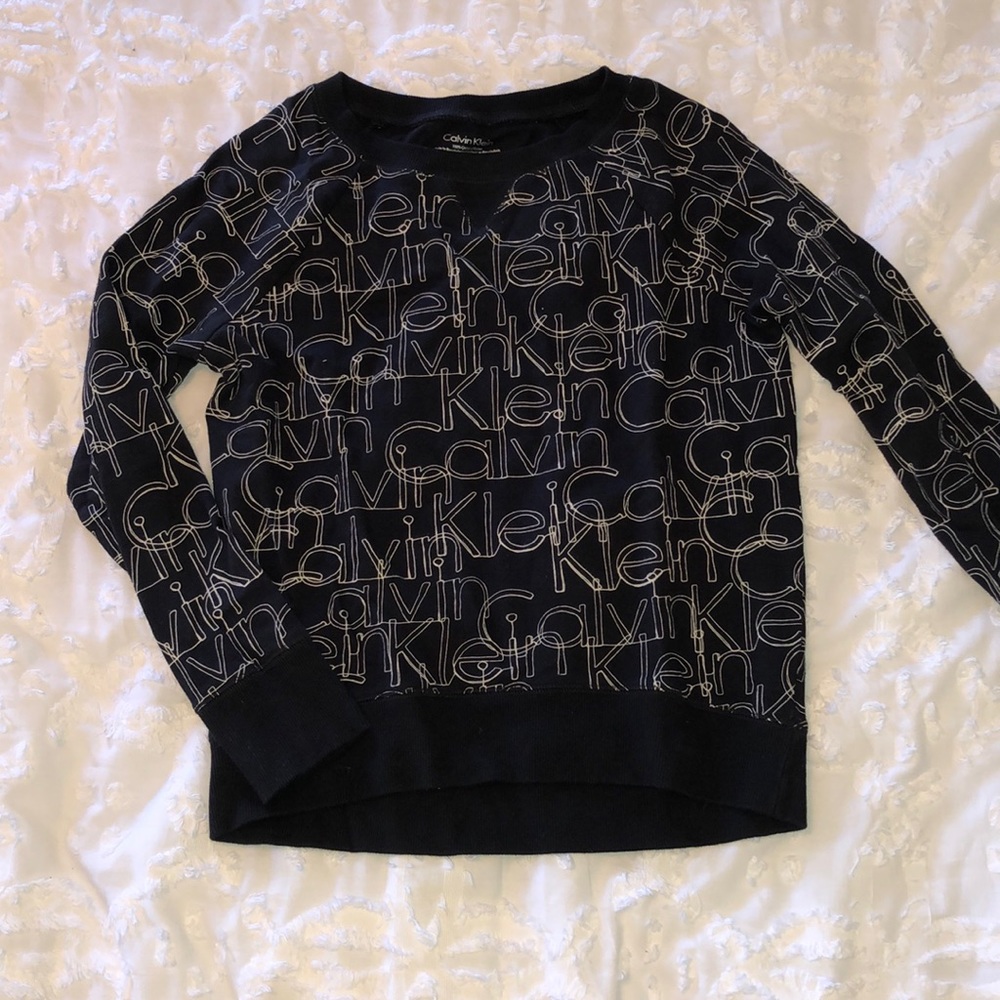 Lightly worn, cozy Calvin Klein sweatshirt